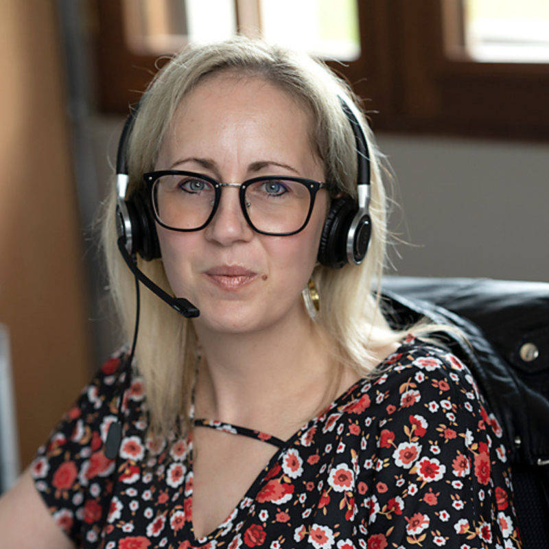 Stéphanie secrétaire d'une ostéopathe à Zuydcoote